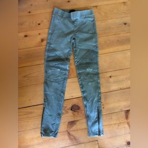 Green moto pants (must bundle)